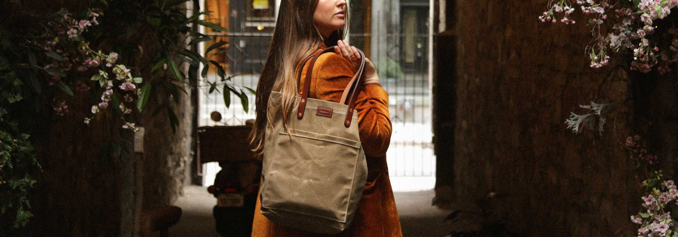 Leather Bags and Log Carriers