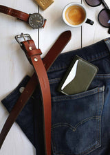 Ceinture 1 1/4 po - Brun