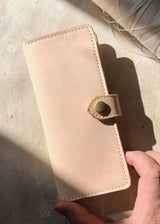 Vertical Wallet 12 pockets - Natural