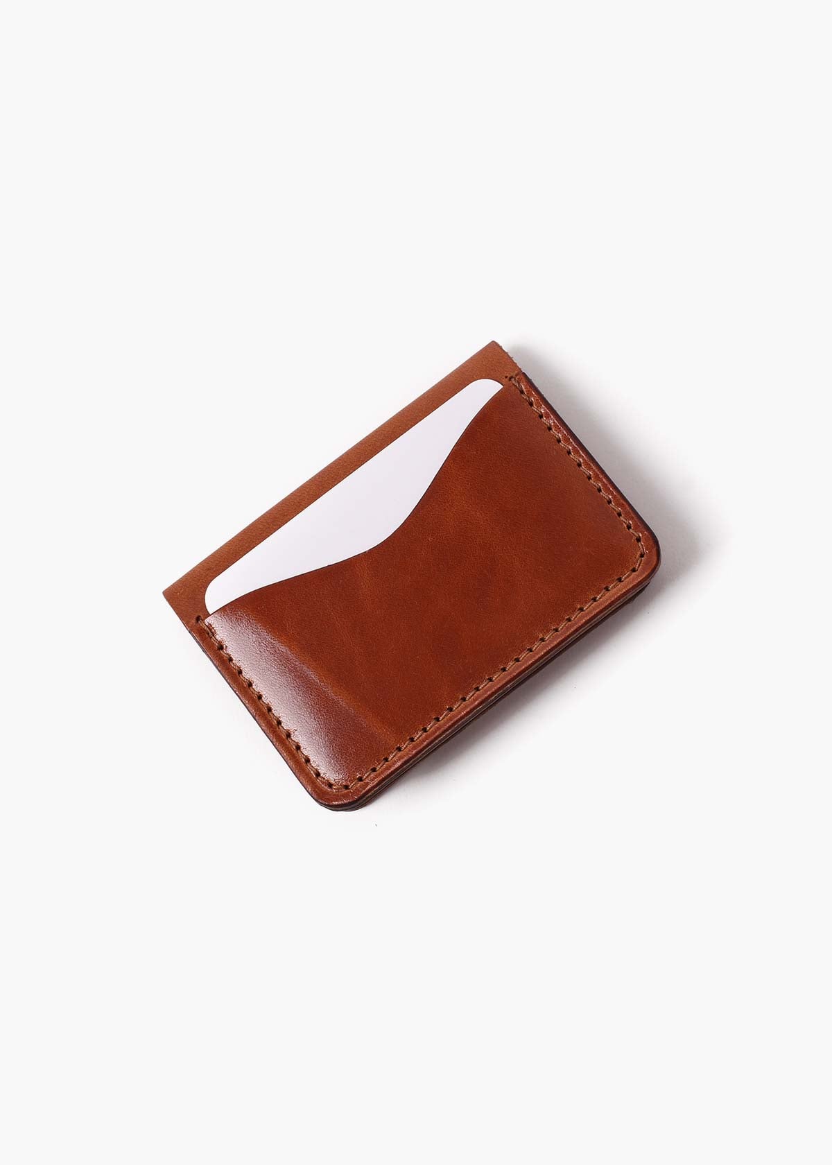 Card Wallet 3 pockets - Brown