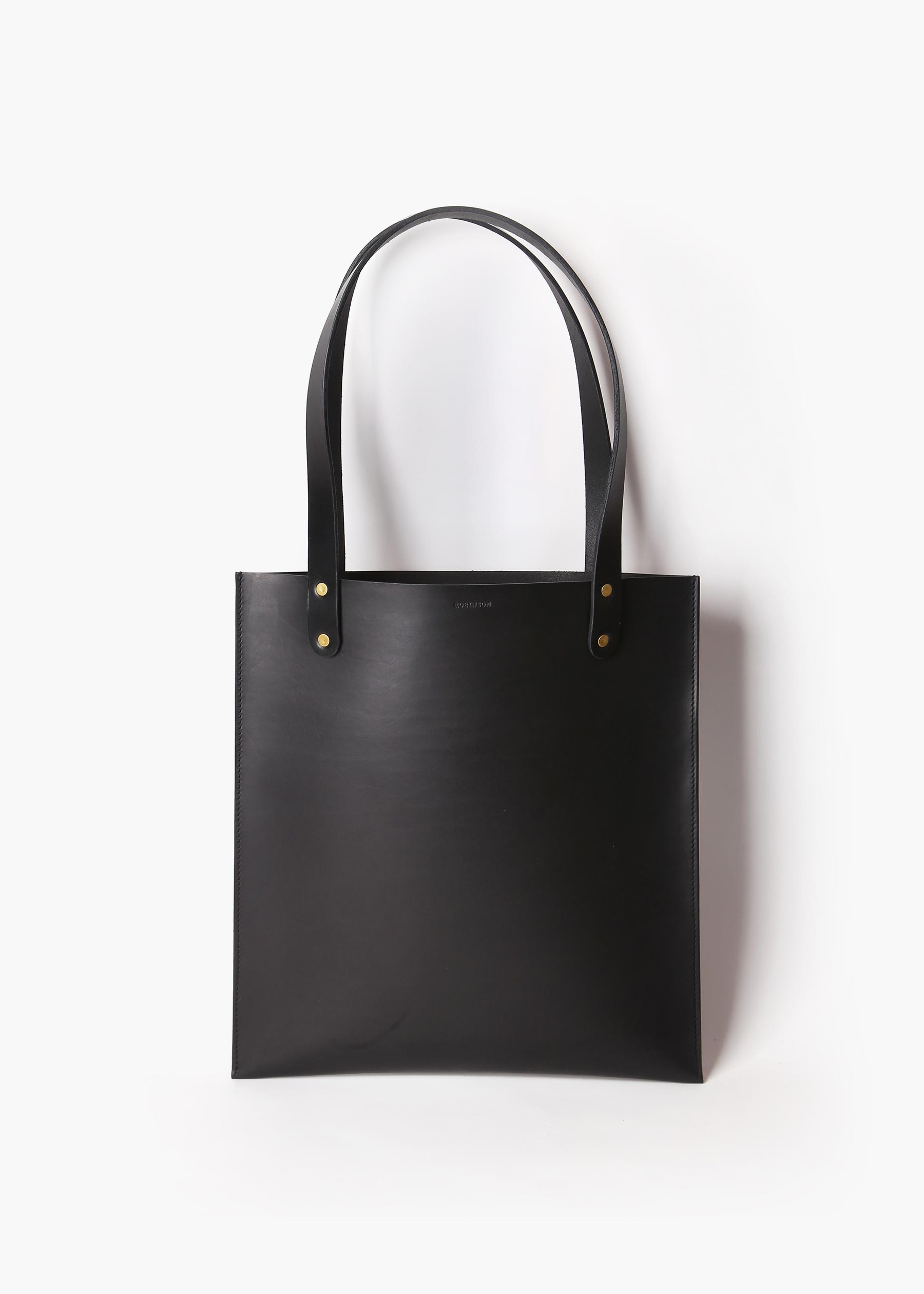 Amandine - Sac tote plat - Noir