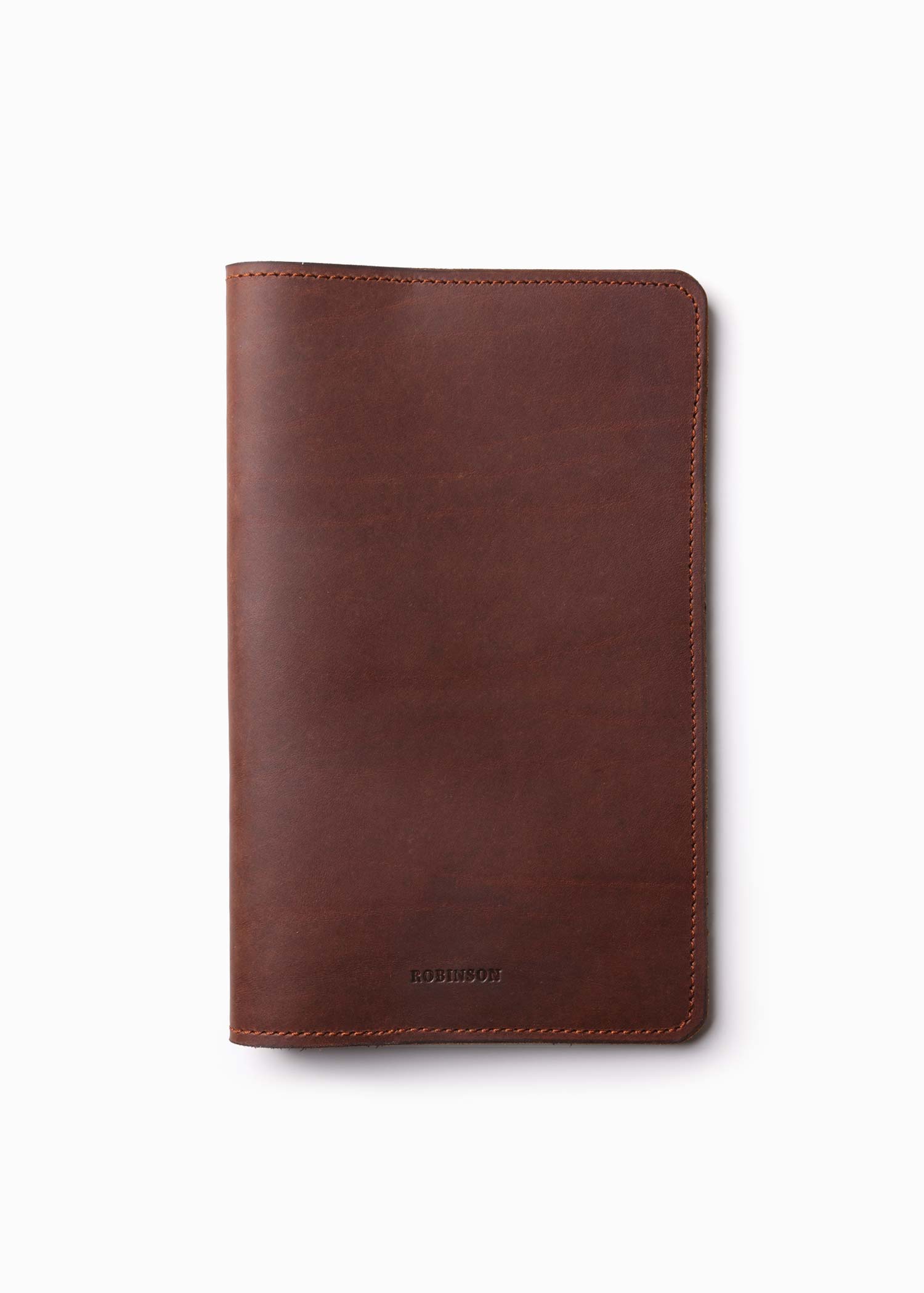 Moleskine Cahier Journal Leather Cover - Large - Heritage Brown