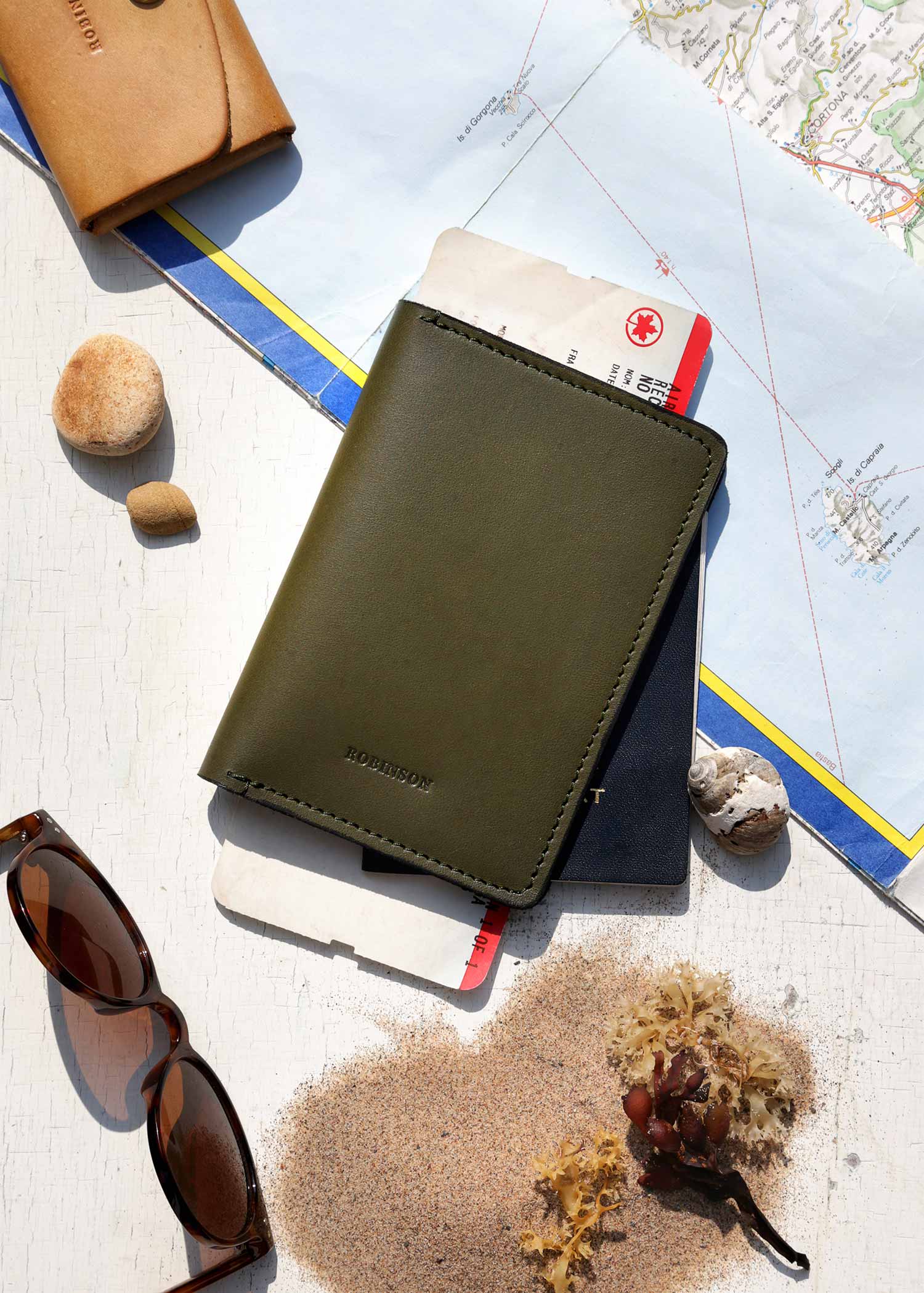 Passport Wallet - Green