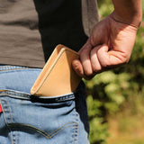 Leather Bifold Wallet - Natural