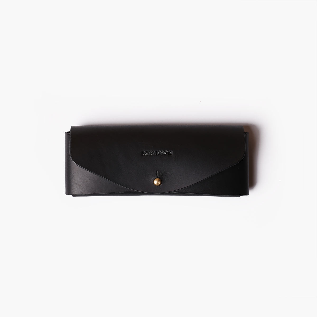 Leather Sunglasses Case - Black
