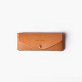 Leather Sunglasses Case - Oak