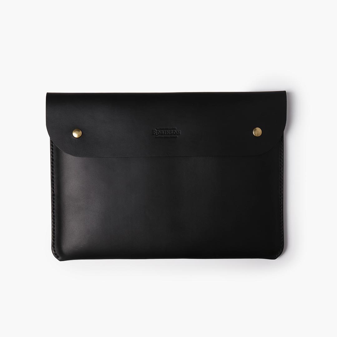Leather Case Macbook Pro/Air - Black