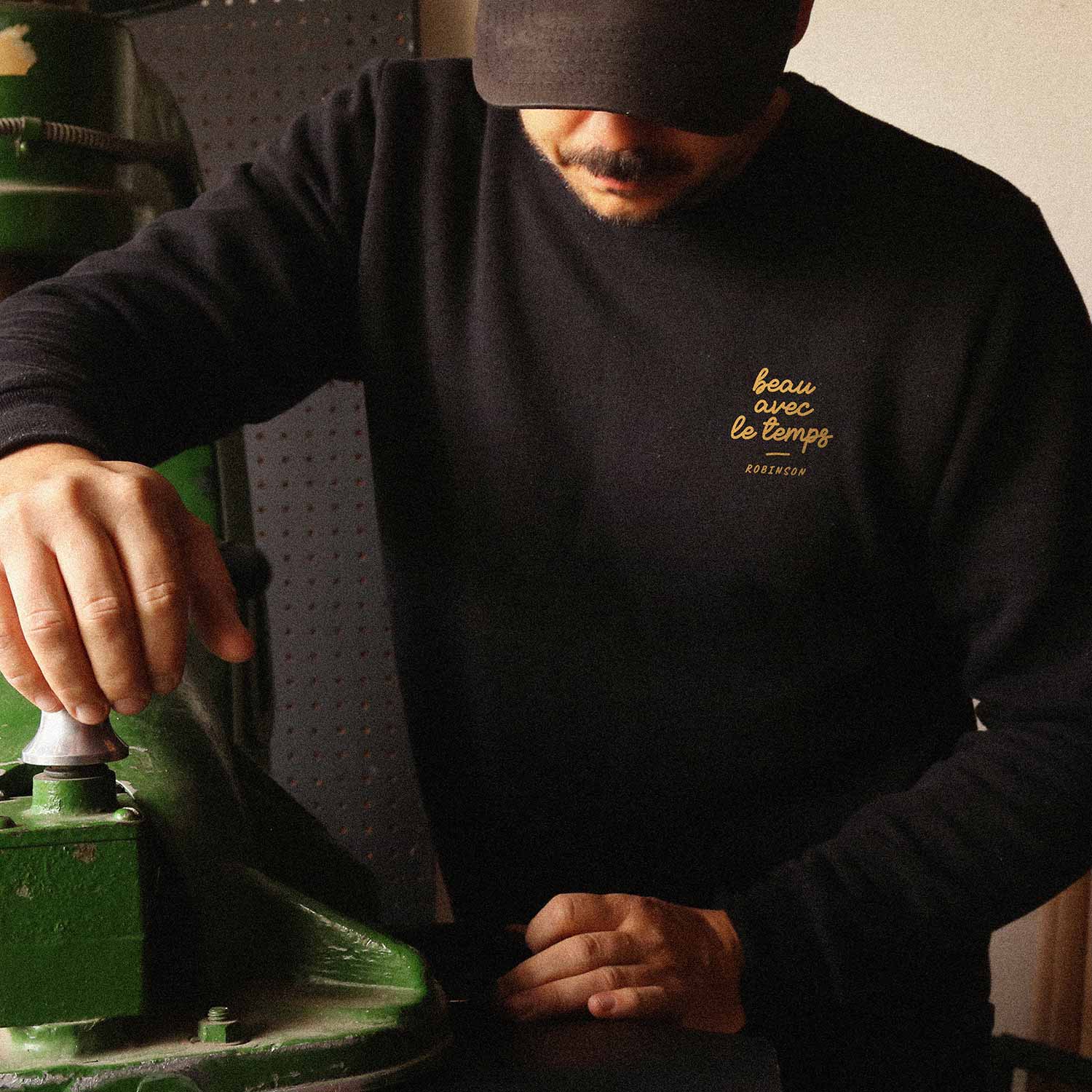 Crewneck "Beau avec le temps"