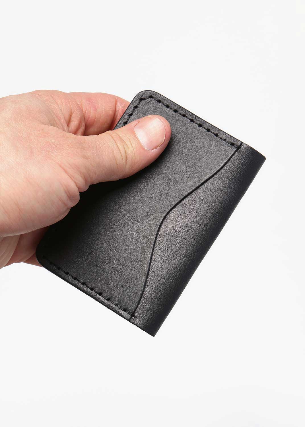 Card Wallet 3 pockets - Black