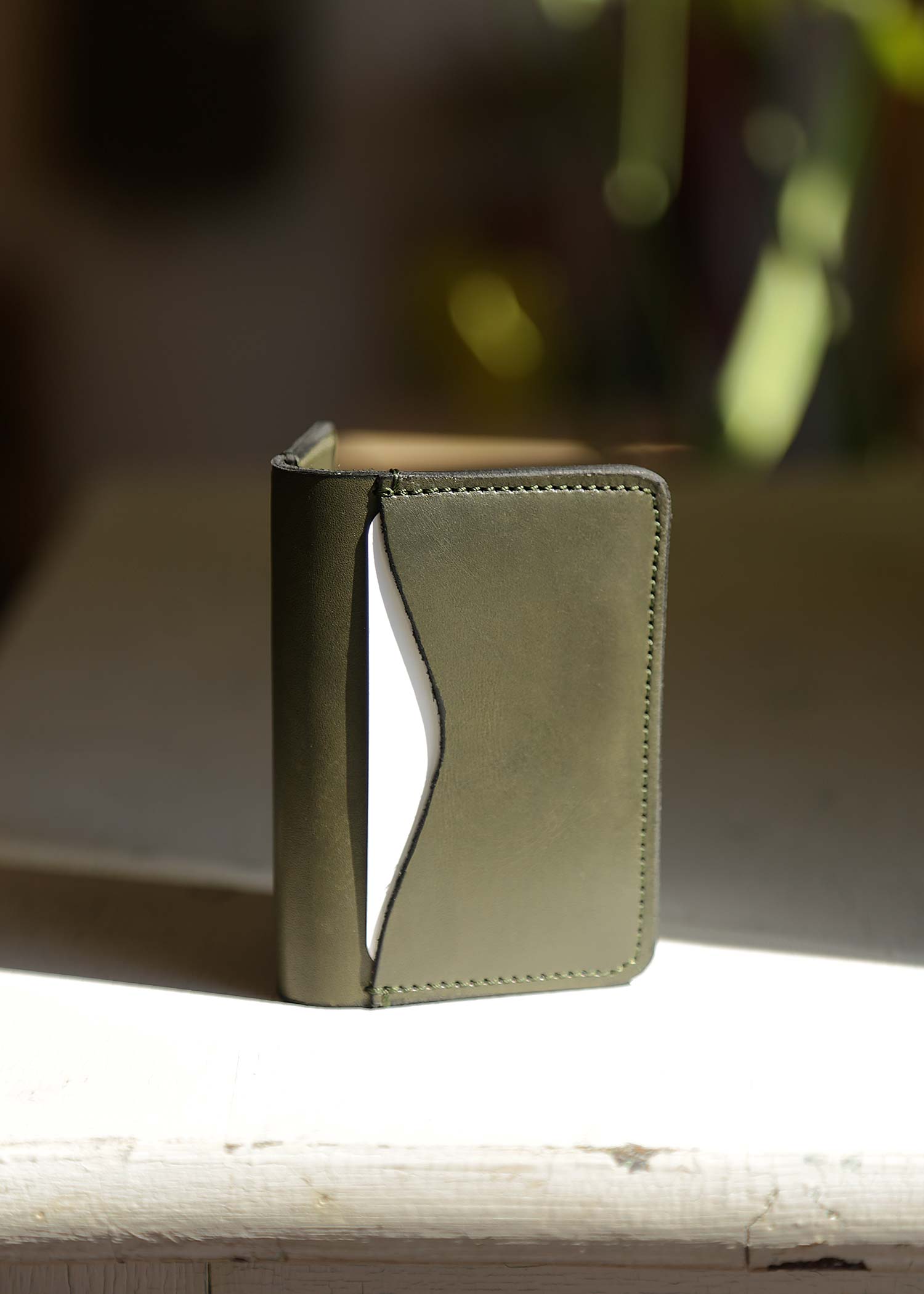 Card Wallet 3 pockets - Green