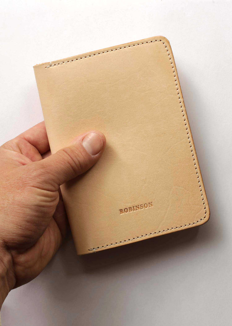 Passport Wallet - Natural