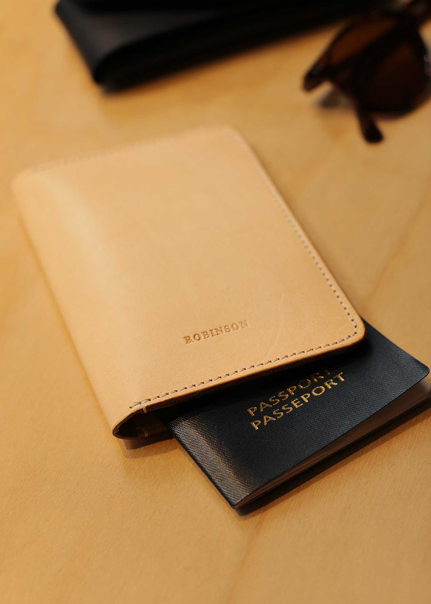 Passport Wallet - Natural