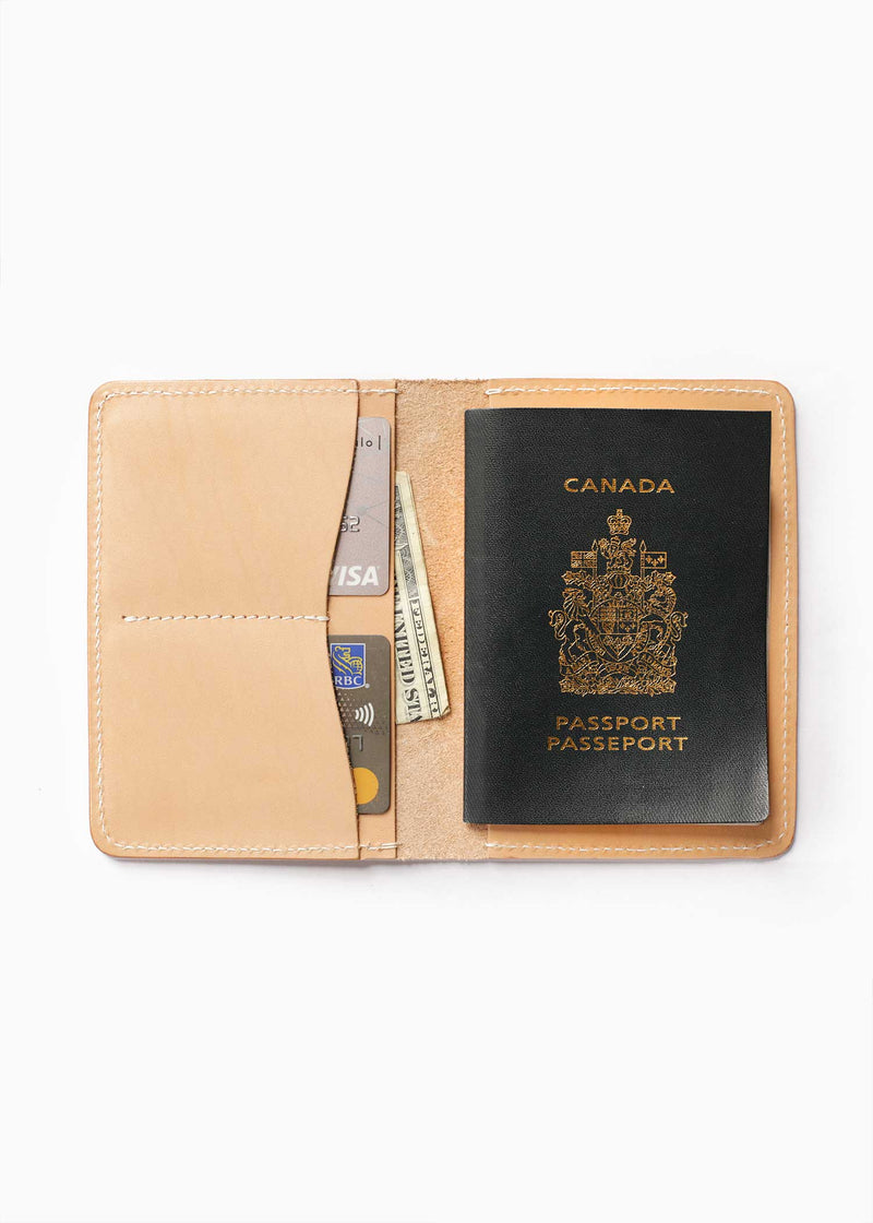 Passport Wallet - Natural