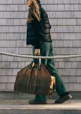 Log Carrier | Coffee Brown
