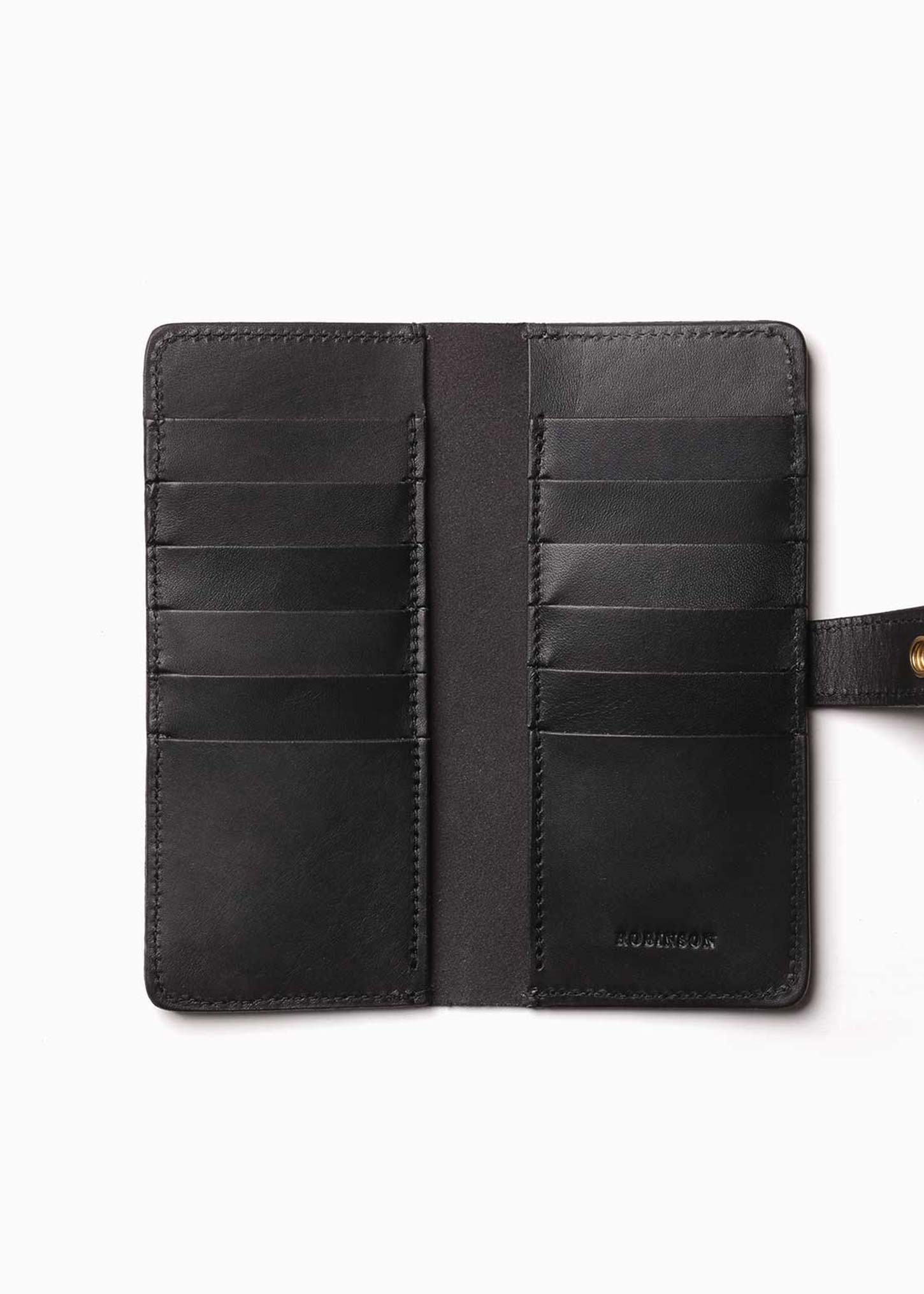 Vertical Wallet 12 Pockets - Black