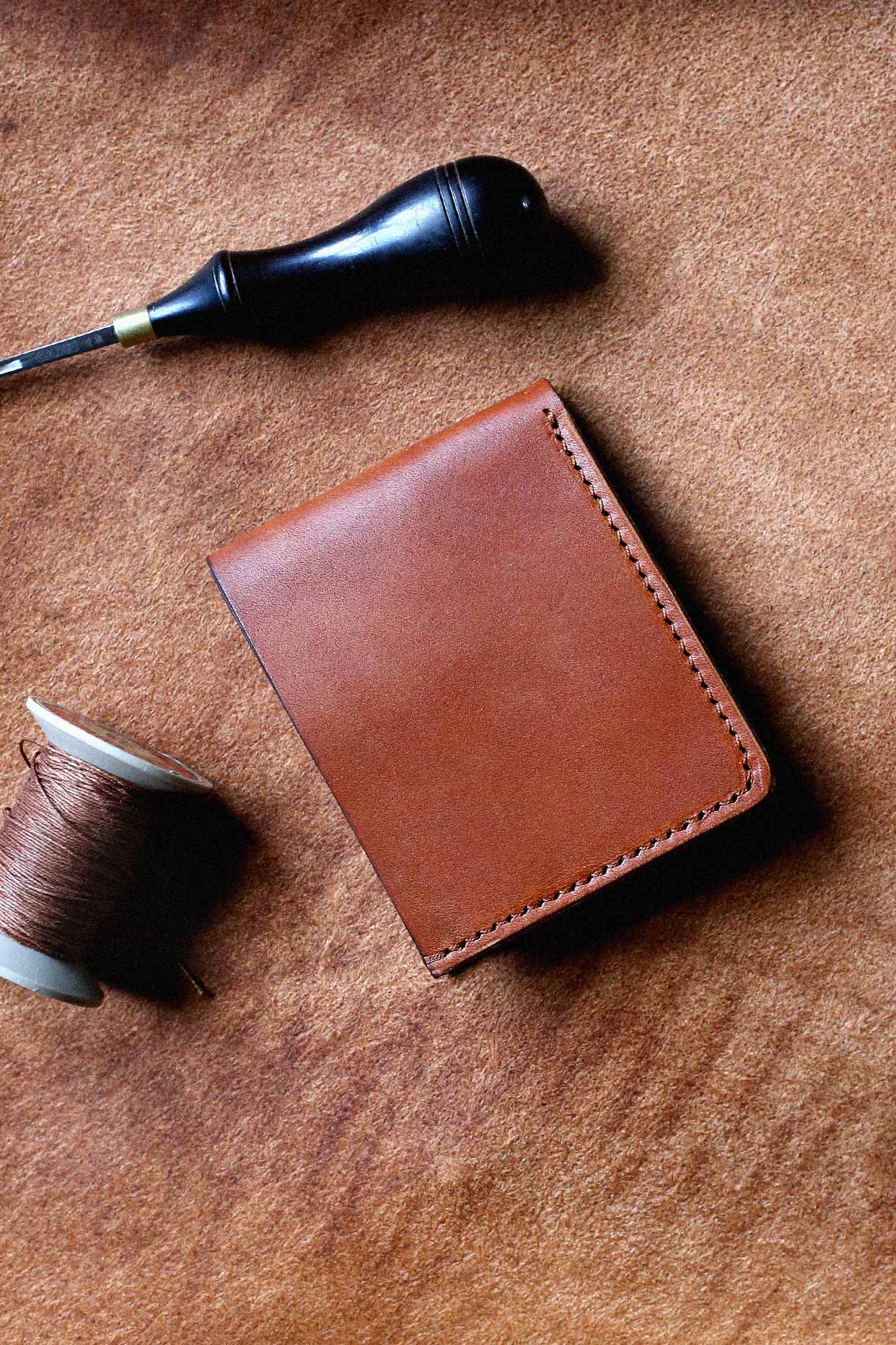 Portefeuille classique - Brun