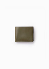 Leather Bifold Wallet - Green