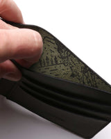 Leather Bifold Wallet - Green