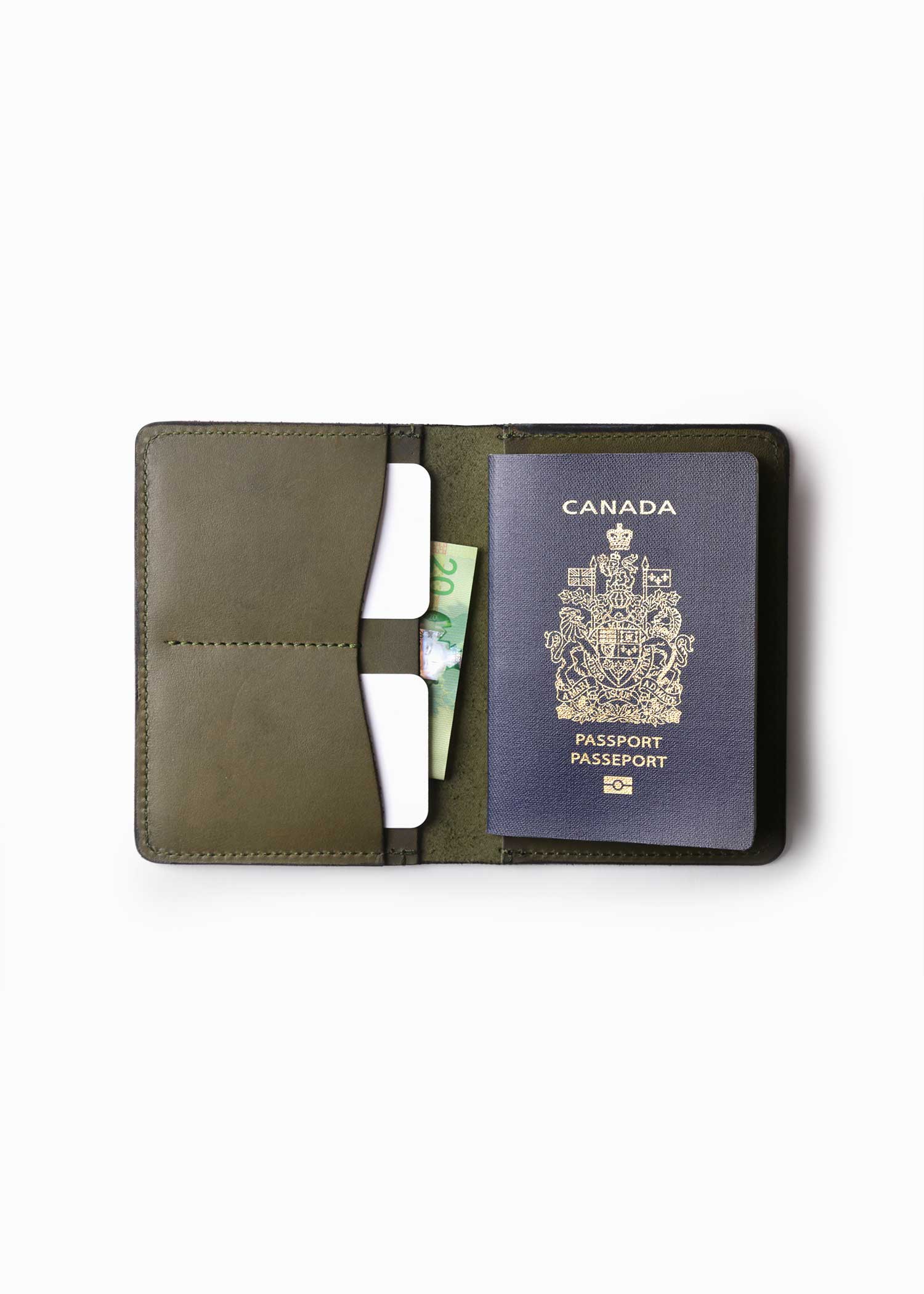 Passport Wallet - Green