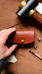 Card holder - brown
