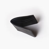 Leather Bifold Wallet - Black