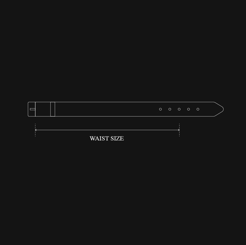 Leather belt 1" | Whisky Tan