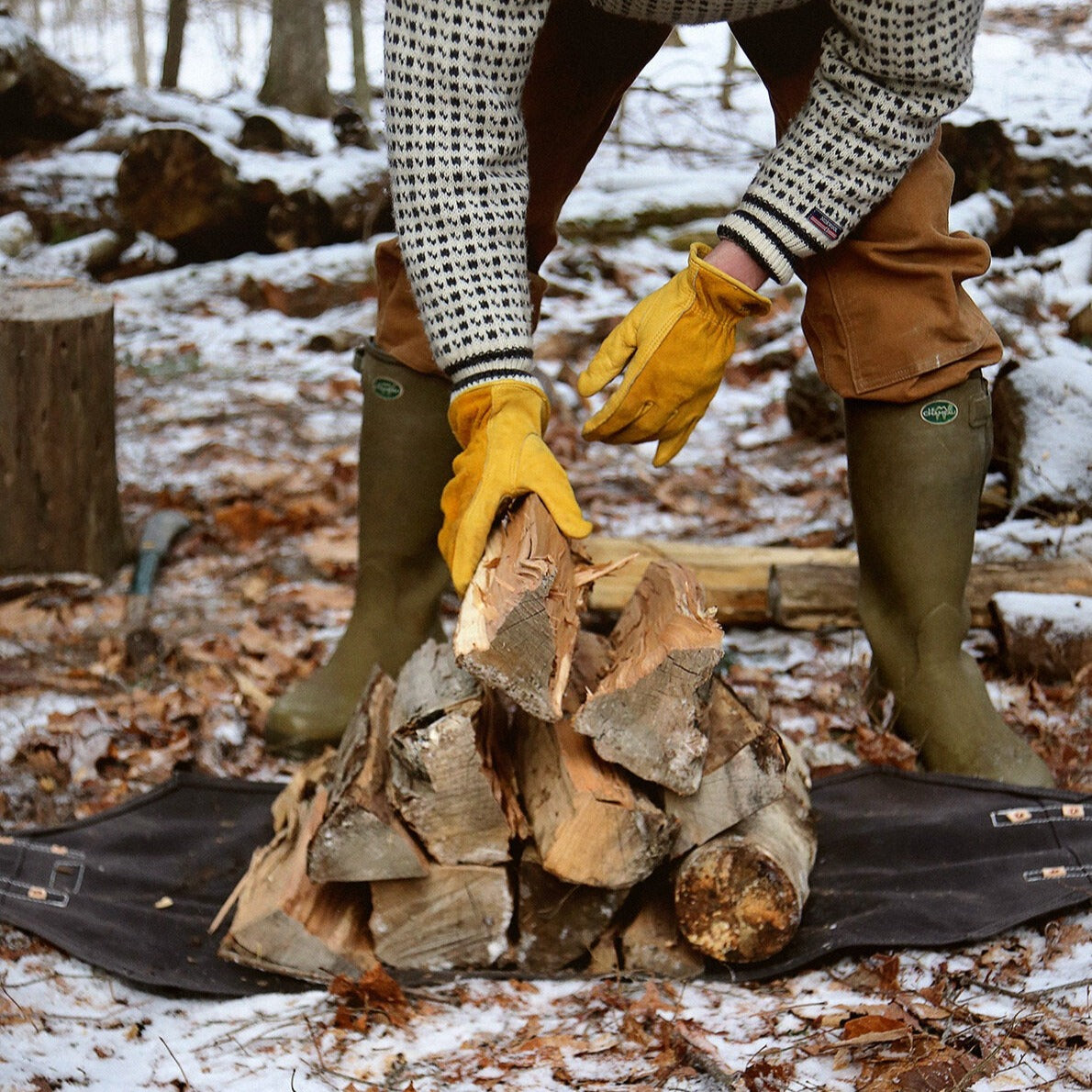 Log Carrier - Charcoal