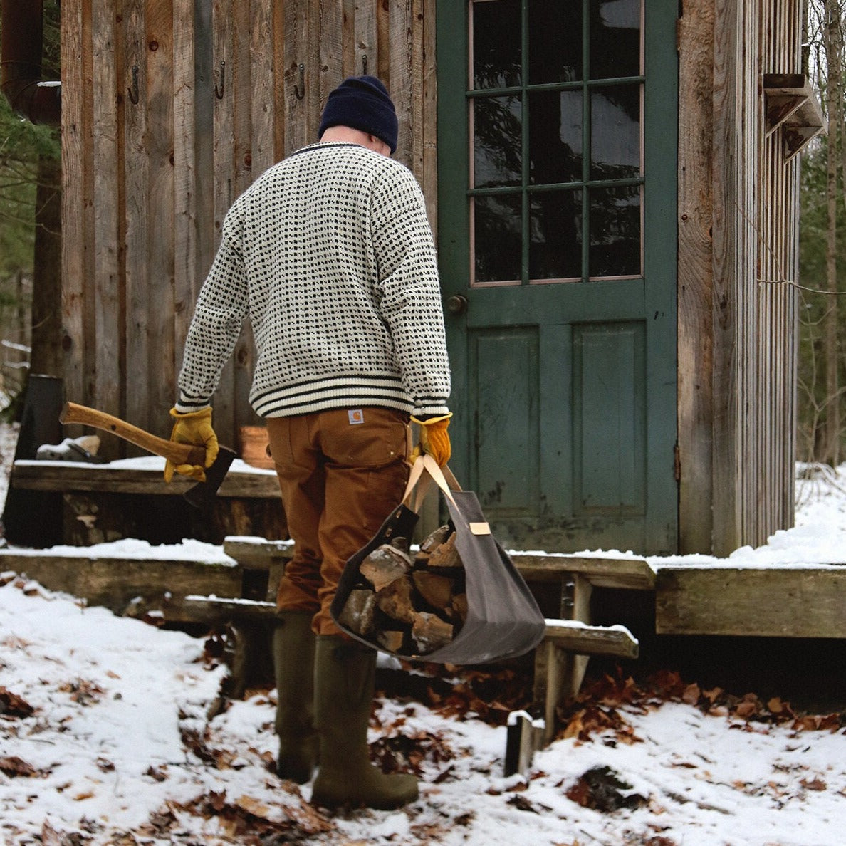 Log Carrier - Charcoal