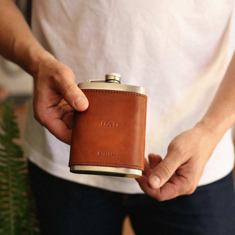 Personalized hip flask