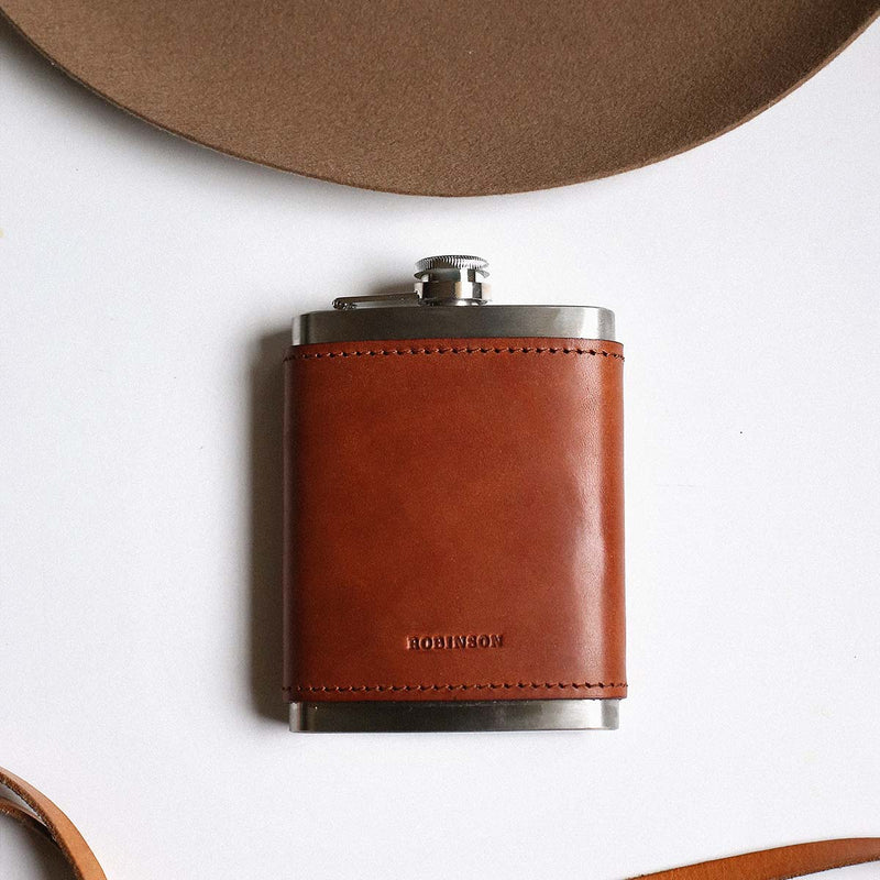 Leather Hip Flask