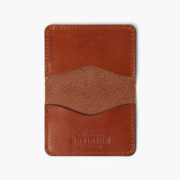 Card Wallet 3 pockets - Brown