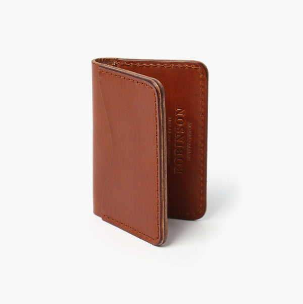 Card Wallet 3 pockets - Brown