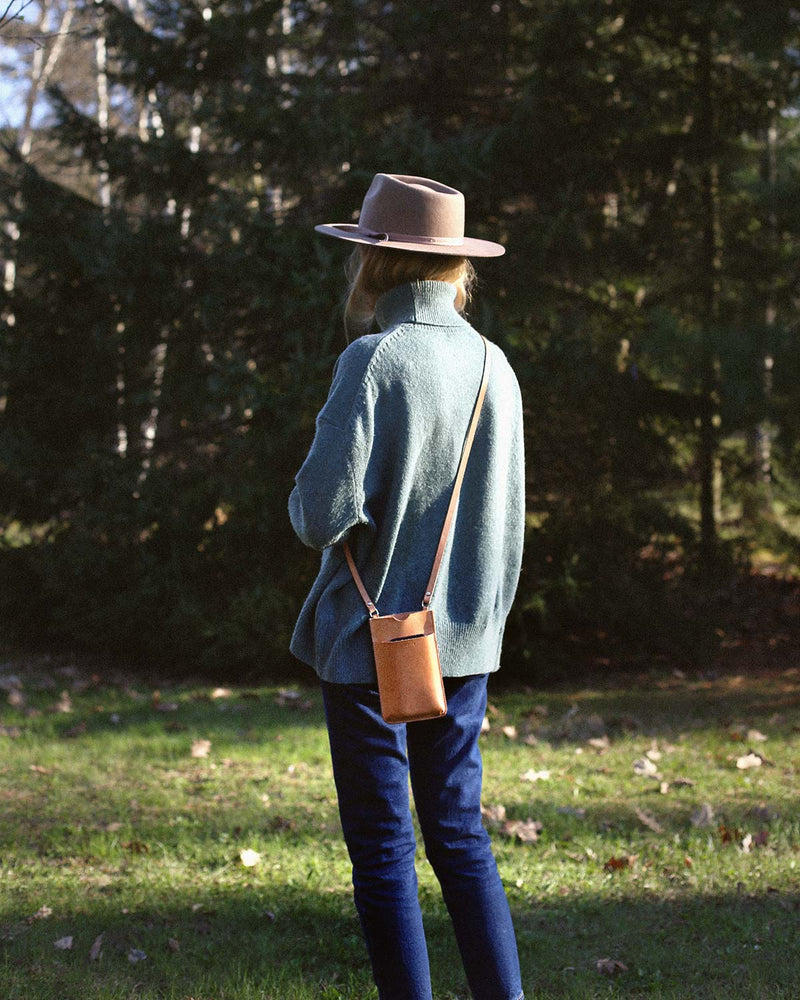 Mini sac bandoulière - Naturel