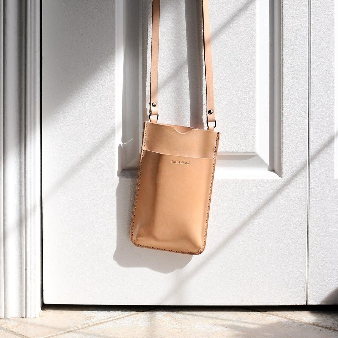 Crossbody Phone Bag - Natural