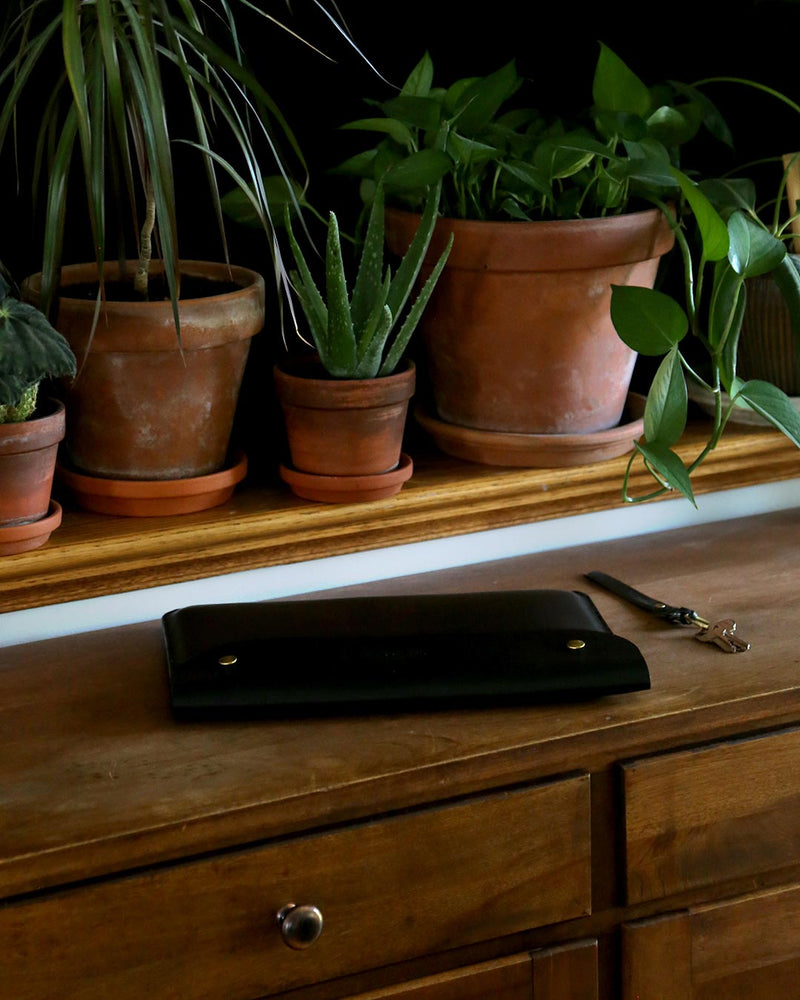 Leather Case Macbook Pro/Air - Black