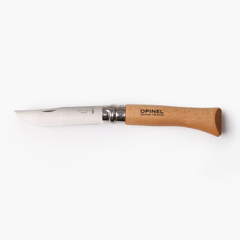 Opinel no.10 Harvest Knife Leather Sheath + Knife (combo)