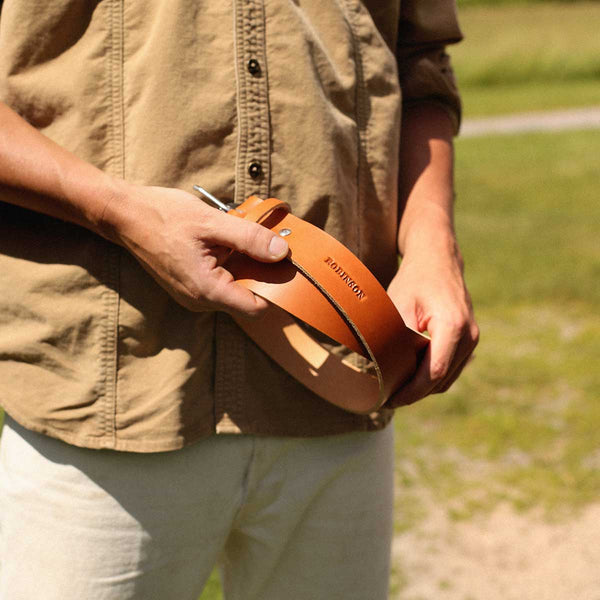 Leather Belt 1.5" - Whisky Tan