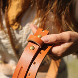 Leather belt 1" | Whisky Tan