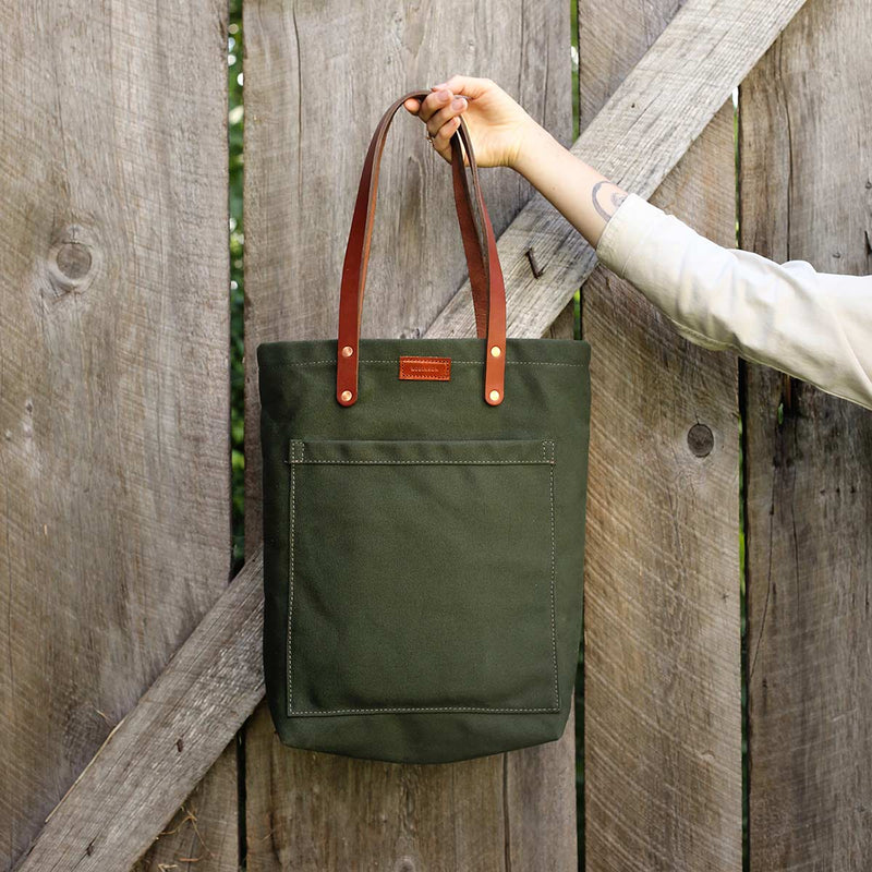 Rugged Canvas Tote Bag