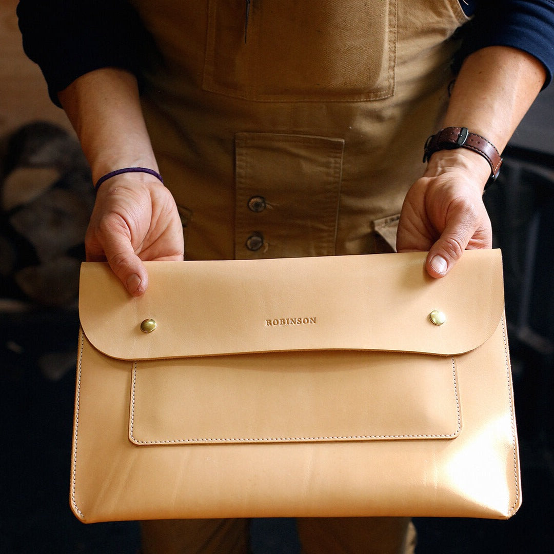 Leather Case Macbook Pro/Air 13"/15" - Natural