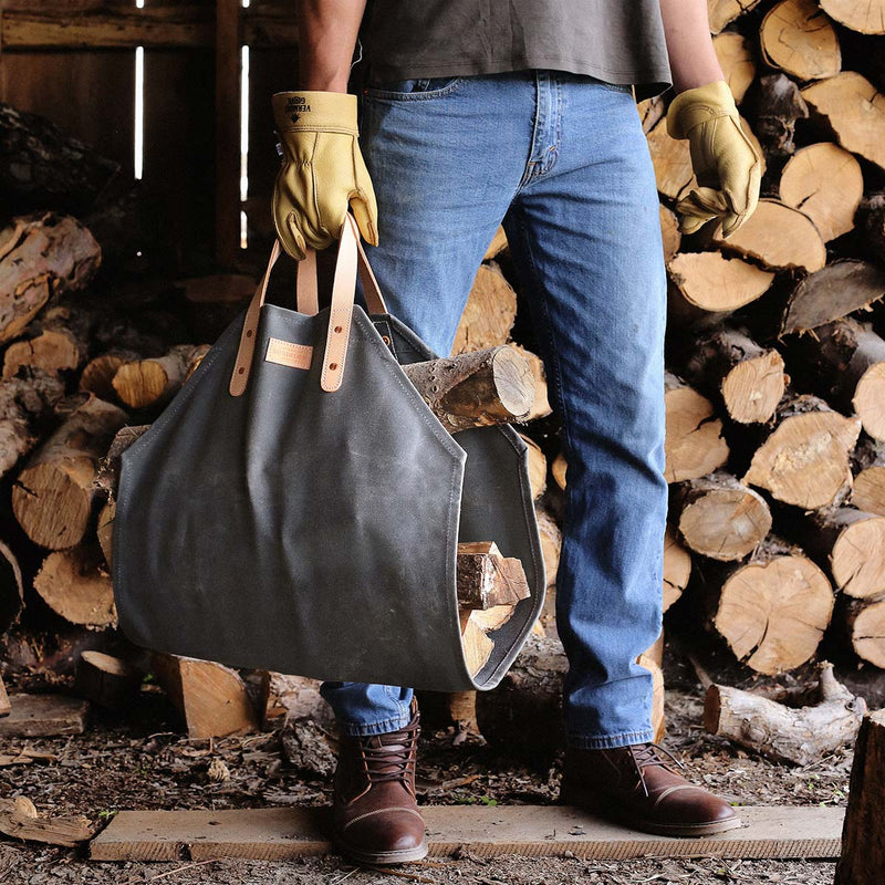 Log Carrier | Charcoal