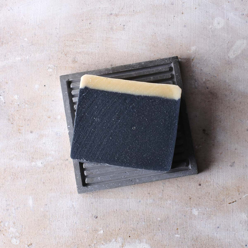 Body Soap + Hand-Poured Concrete Dish