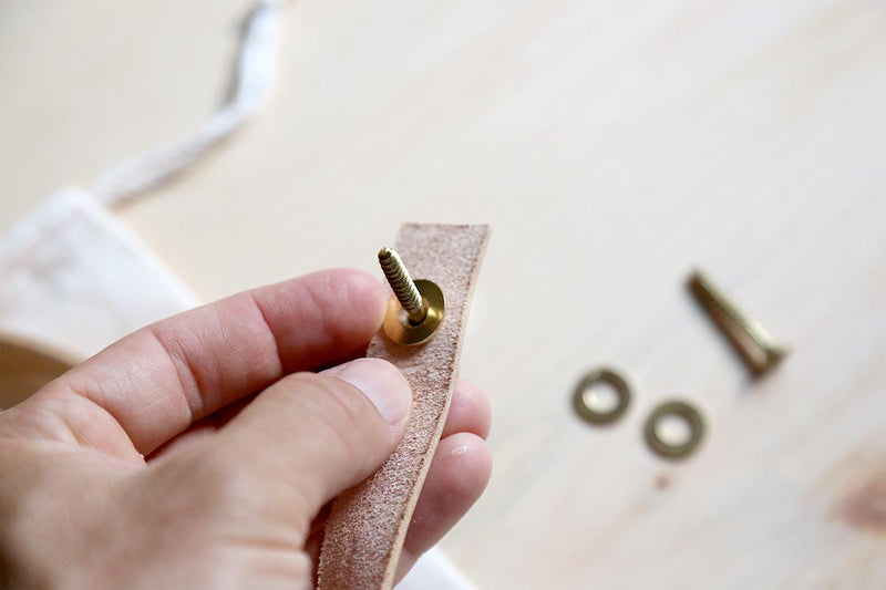 Leather Shelf Straps